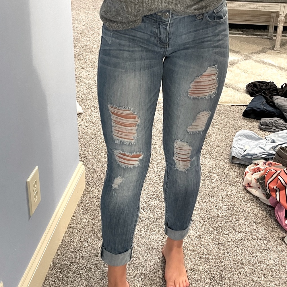 Ripped jeans
